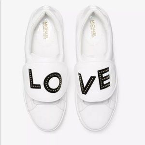 MICHAEL KORS Leighton Leather Sneakers
Sz: 8.5